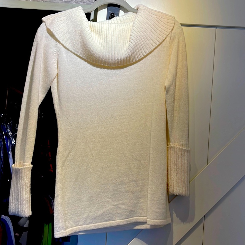 Cowl neck sweater